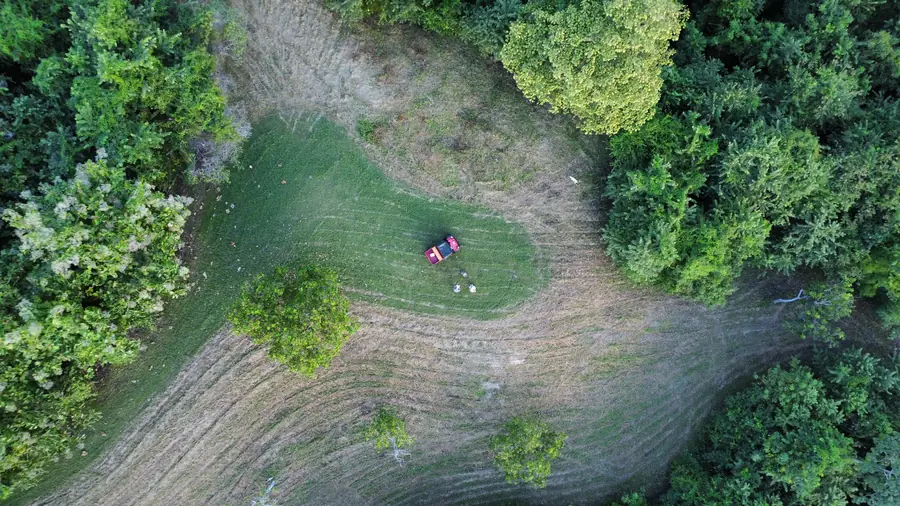 Trail seen from above